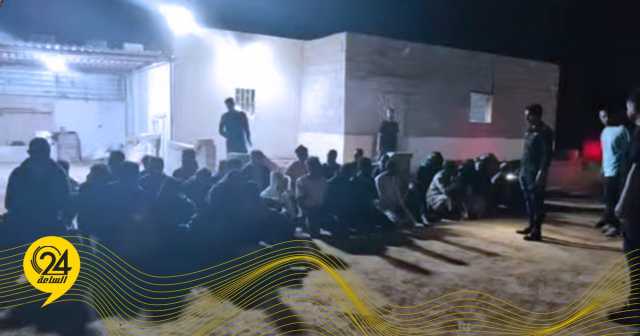 «البحث الجنائي» يحرر 34 مهاجراً بمخزن في سلوق