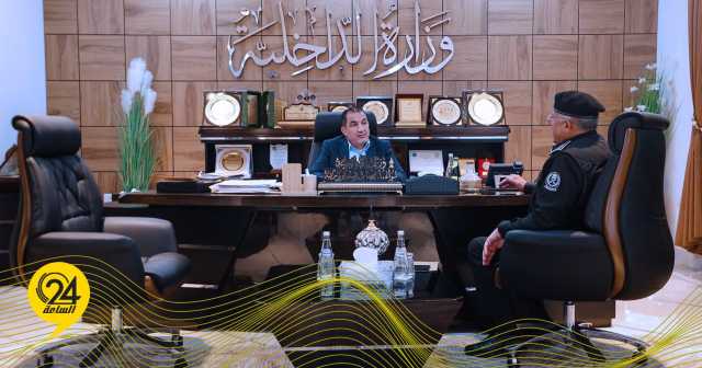 أبوزريبة يبحث مع مدير أمن سرت أبرز التحديات وسير العمل الأمني