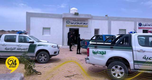 الشرطة الزراعية تحجز الإبل السائبة بطريق طبرق وتحذر المخالفين بعقوبات رادعة