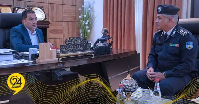 أبوزريبة يبحث مع عميد كلية الدراسات العليا الاستراتيجية المستقبلية وتطوير البرامج التقنية