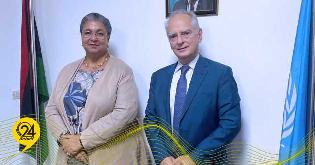 البعثة الأممية: تيته ناقشت مع السفير اليوناني عمل اللجنة الاستشارية