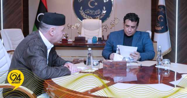 الرئاسي: المنفي بحث مع الباعور الاتفاقيات المزمع توقيعها مع الجزائر وتونس