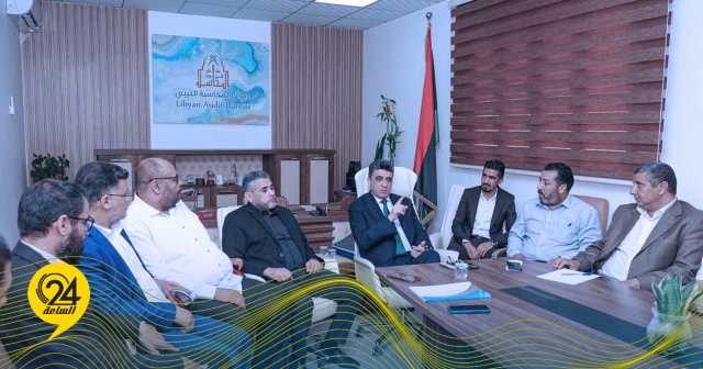 متجاهلا تكالة.. شكشك يجتمع بديوان المحاسبة لمناقشة الخطة التشغيلية للعامين الحالي والقادم