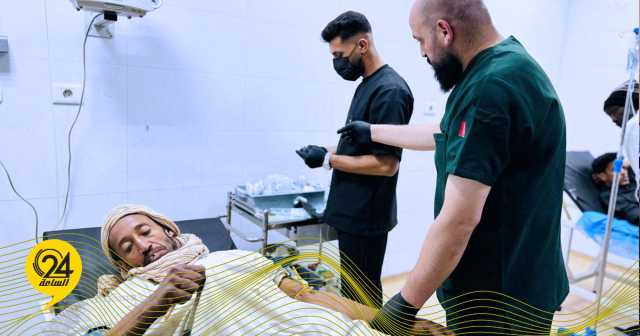 مستشفى بني وليد يستقبل 13 حالة تسمم لتناولهم حليب أغنام ملوث 