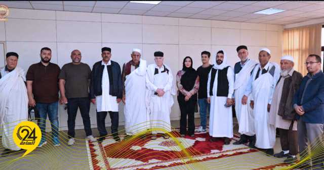 النائبة صباح جمعة تبحث مع مشايخ وأعيان ترهونة ملفات الخدمات والمشاريع بترهونة