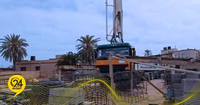 مؤسسة النفط تُنفذ مشروع إنشاء مدرسة جديدة في الماية