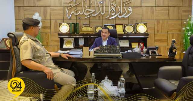 أبوزريبة يبحث الأوضاع الأمنية وخطط تعزيز الاستقرار بالجبل الأخضر
