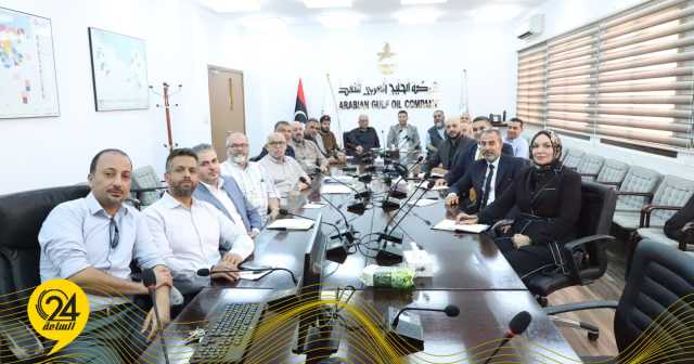 مؤسسة النفط و«الخليج العربي» تناقشان تبادل المعلومات ورقمنتها