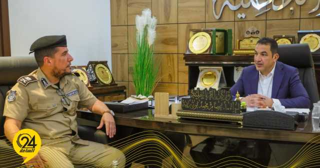 أبوزريبة يبحث تحسين الحركة المرورية ويشدد على إجراءات السلامة