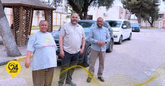 الجعيبي يتفقد دار رعاية البنات بطرابلس بعد سقوط قذيفة عليها