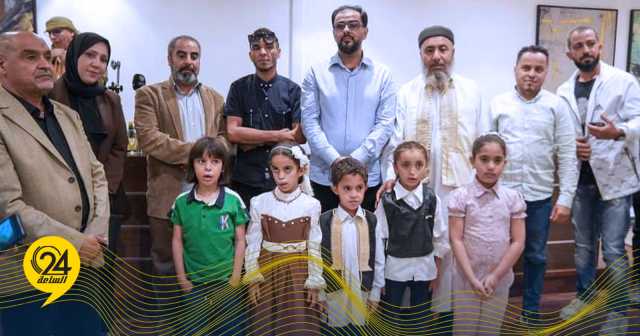 حماد يكرم فريق الأطباء الإيطالي الذي أجرى عمليات الشفة الأرنبية