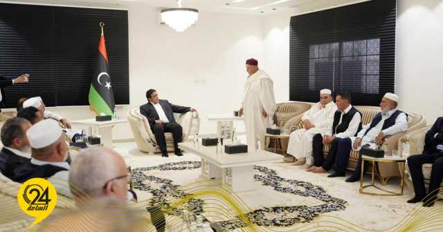 الرئاسي: المنفي أشاد بالدور الوطني لحكماء وأعيان مصراتة