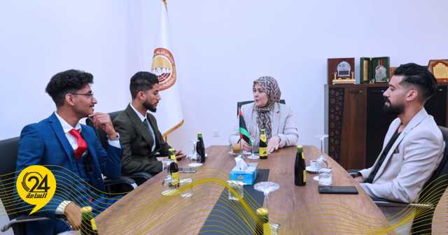 «شنيب» تناقش مع اتحاد طلبة جامعة درنة سبل تعزيز قدرات الشباب بالمدينة