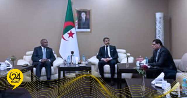 المبروك يبحث مع وزير مالية الجزائر دعم العلاقات الثنائية