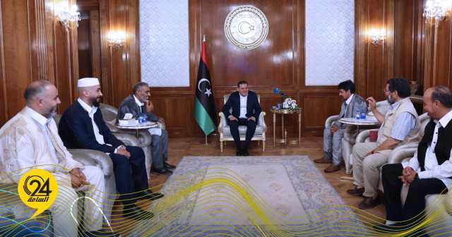 حكومة الدبيبة: وفد من صرمان طلب تغيير رئيس مجلس البلدية  