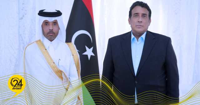 السفير القطري للمنفي: الدوحة تدعم المجلس الرئاسي لتحقيق الاستقرار