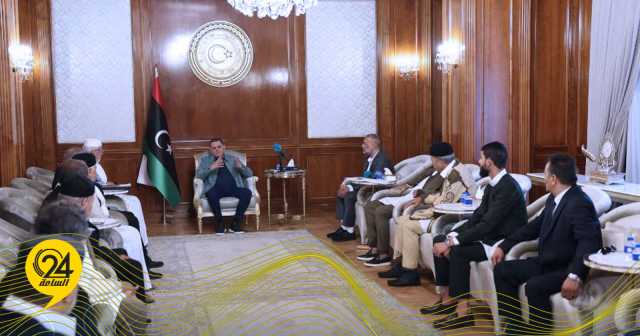 الدبيبة لـ«وفد جنزور»: حكومتي حريصة على تلبية احتياجات المواطنين وتحسين مستوى الأمن