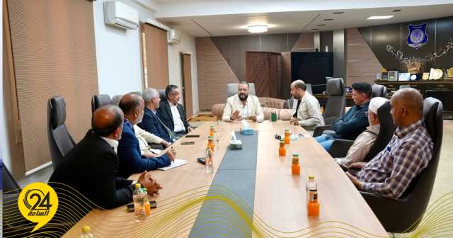 مدير أمن بنغازي الكبرى يعقد اجتماعًا موسعًا لمتابعة مشروع العنوان البريدي