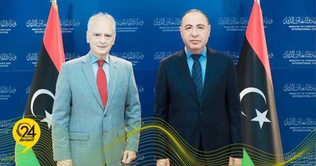 الباعور يناقش جهود دعم الاستقرار في ليبيا مع السفير اليوناني