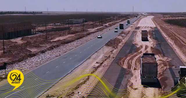 الجهاز الوطني للتنمية: تسارع وتيرة رصف الطريق الدولي الغربي لسرت