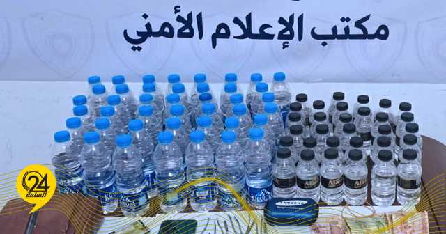 القبض على شخص بحوزته كميات من الخمور والمخدرات في طبرق