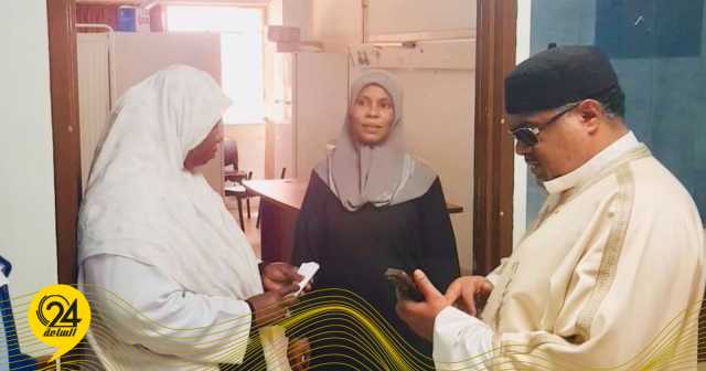 مدير مركز سبها الطبي يتفقد الخدمات أول أيام عيد الأضحى   