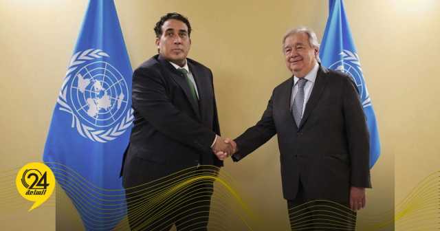 الرئاسي: “غوتيريش” أشاد بدور المنفي المحوري في تثبيت حالة التهدئة بطرابلس