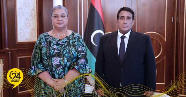 البعثة: تيته أجرت لقاءات منفردة مع المنفي واللافي والدبيبة حول الوضع الأمني في طرابلس