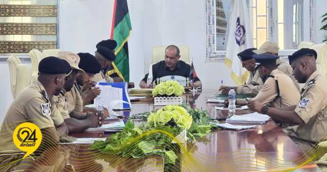 البسطة يستعرض سير العمل والقضايا المقيدة ضد مجهول في سبها