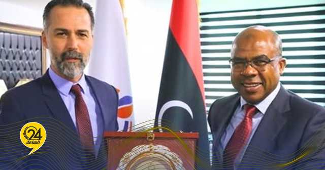 عبد الصادق يبحث التعاون النفطي مع السفير التركي   