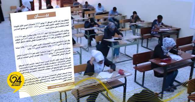 غدًا الأحد.. انطلاق امتحانات الدور الأول لشهادة إتمام المرحلة الثانوية