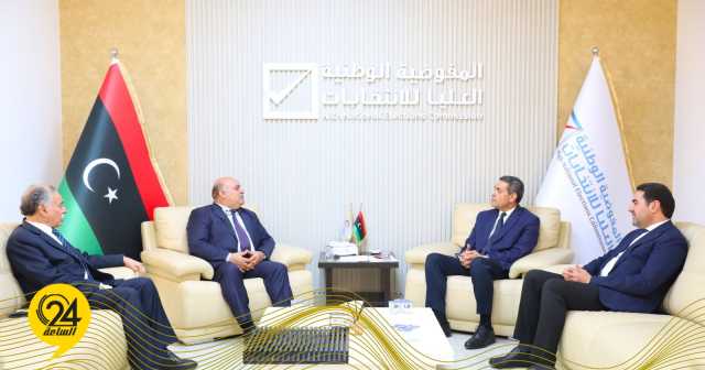 السايح يوقع مذكرة تفاهم لتعزيز الوعي الانتخابي مع الأكاديمية الليبية للدراسات العليا