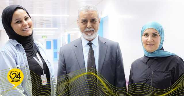 القنطري: أداء متميز لمركز بنغازي الطبي وتحسن بالمنظومة الصحية  