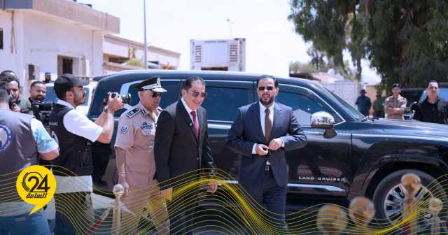 حماد يشارك في حفل تخريج الدفعة الرابعة من طلبة المعهد العالي للضباط ببنغازي