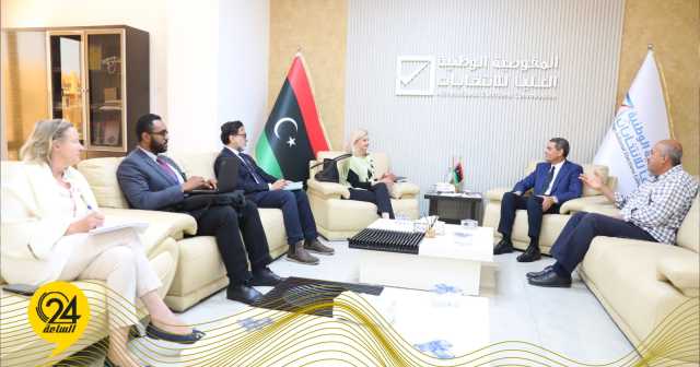 السايح يبحث مع بعثة التقييم الاستراتيجي لعمل البعثة الأممية مستجدات العملية الانتخابية