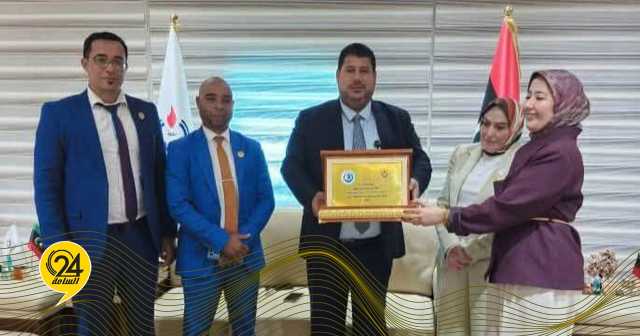 سليمان يبحث مع قيطون برامج التدريب والتطوير للعاملين بمؤسسة النفط