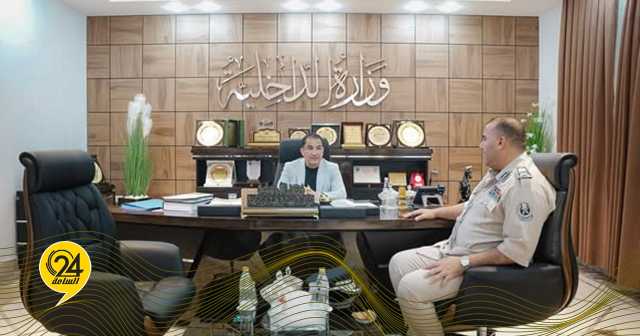 أبوزريبة يناقش جهود مكافحة الجريمة وضبط الأمن بأمساعد