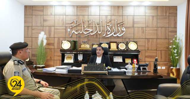 أبوزريبة يجتمع بمدير أمن سبها لمتابعة الوضع الأمني بالمدينة