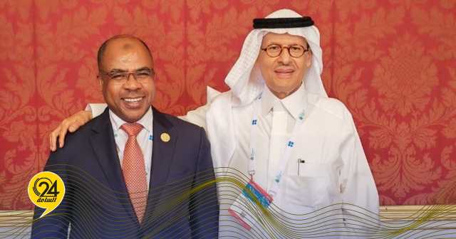 عبدالصادق يبحث مع نظيره السعودي التعاون بمشاريع الغاز والتدريب المهني