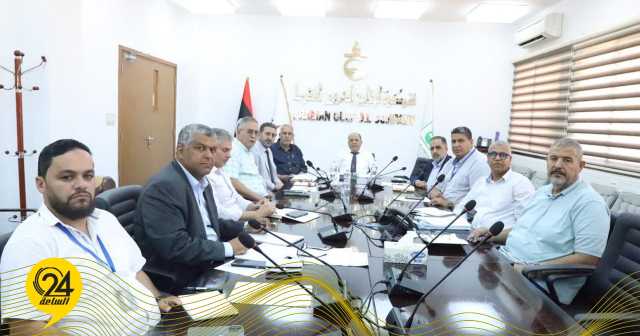 بن شتوان يبحث المعلومات الفنية لإعادة تشغيل حقل سيناون