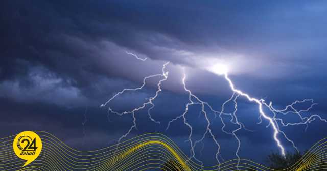 الأرصاد: سحب رعدية متفرقة مساء الغد على بعض مناطق الشمال الغربي
