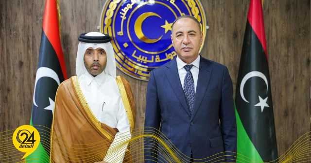 خارجية الدبيبة: الباعور بحث مع سفير قطر القضايا المشتركة ومواصلة التنسيق والتعاون