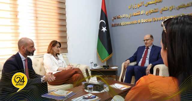 المجلس الوطني للتطوير يستقبل وفد الوكالة الإيطالية الإنمائي لبحث دعم مشاريع الأمن المائي والغذائي