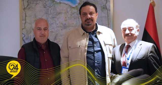 الخفيفي يبحث استكمال تأسيس رابطة الجالية العربية السورية ببنغازي
