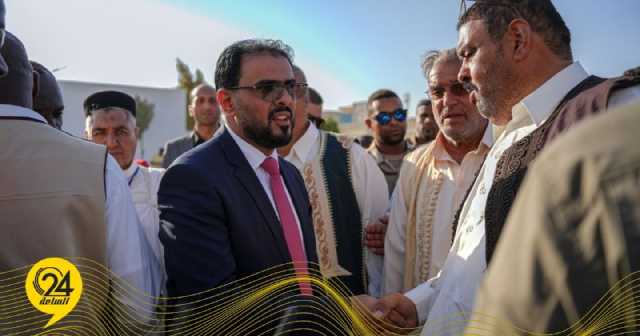 حماد يستقبل وفداً من أساتذة الجامعات ورؤساء الاتحادات الطلابية بالمنطقة الغربية