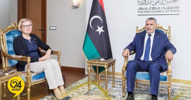 «تكالة» يبحث مع سفيرة بريطانيا ملف الانتخابات
