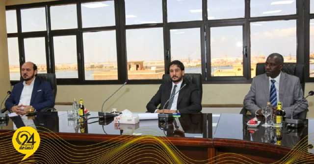 «دومة» يناقش مع وزراء بالحكومة الليبية ونواب الملفات التنموية بالمنطقة الجنوبية