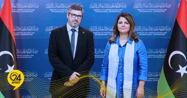 المنقوش تودع سفير الاتحاد الأوروبي: نقدر جهودكم الداعمة لاستقرار ليبيا