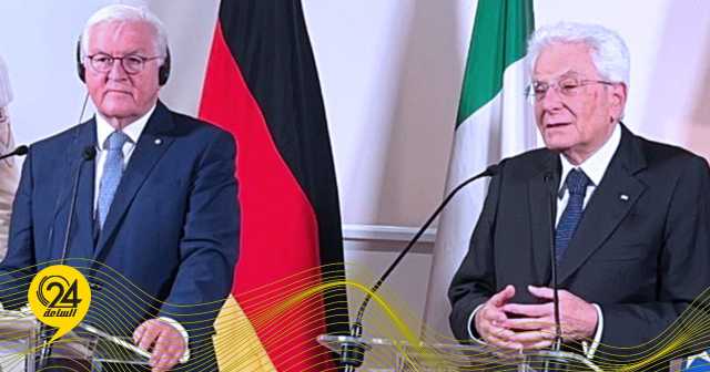 رئيسا ألمانيا وإيطاليا يؤكدان مواصلة تقديم المساعدات للمناطق المنكوبة في ليبيا