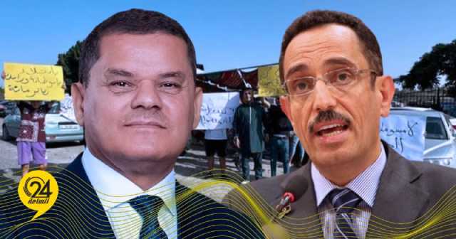 غوقة: التظاهرات لن تهدأ حتى يتم إسقاط حكومة الدبيبة